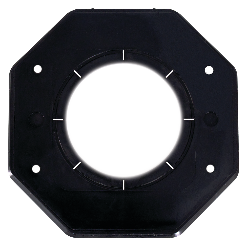 Double-Gang Round Insert, 2 1/8”, 2 5/8”