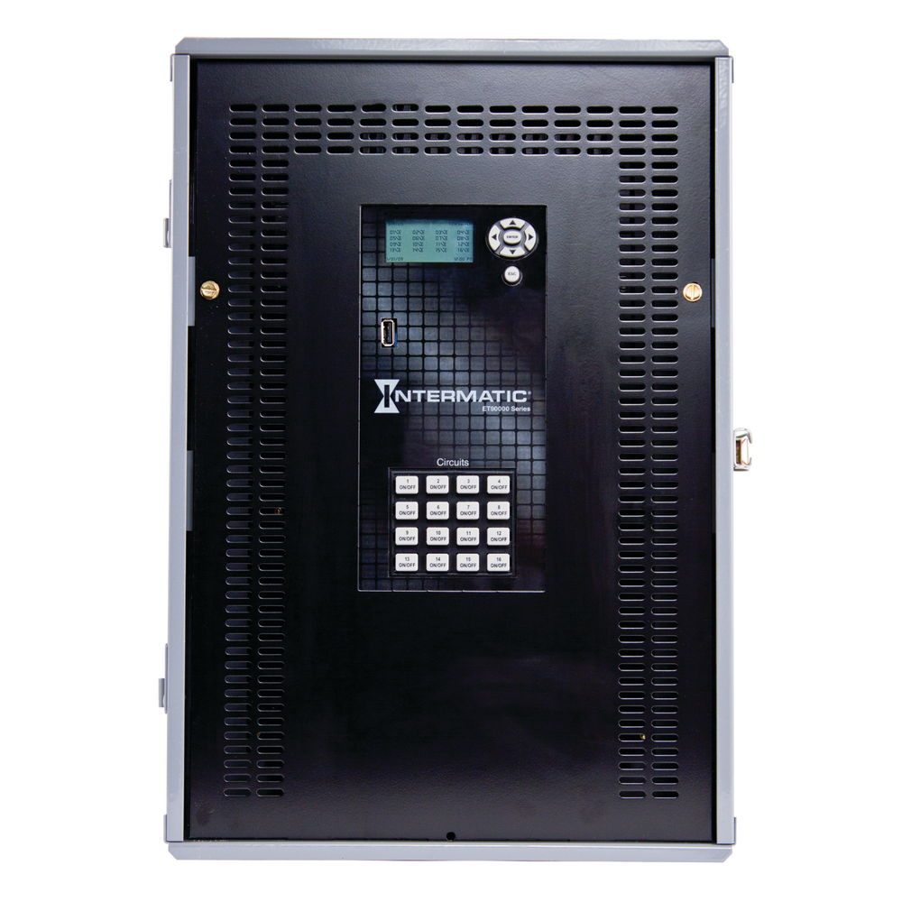 Astronomic 365-Day 16-Circuit Electronic Control, 120-277 VAC, 50/60 Hz, 16-SPDT/8-DPDT, Outdoor Metal Enclosure, Ethernet Included