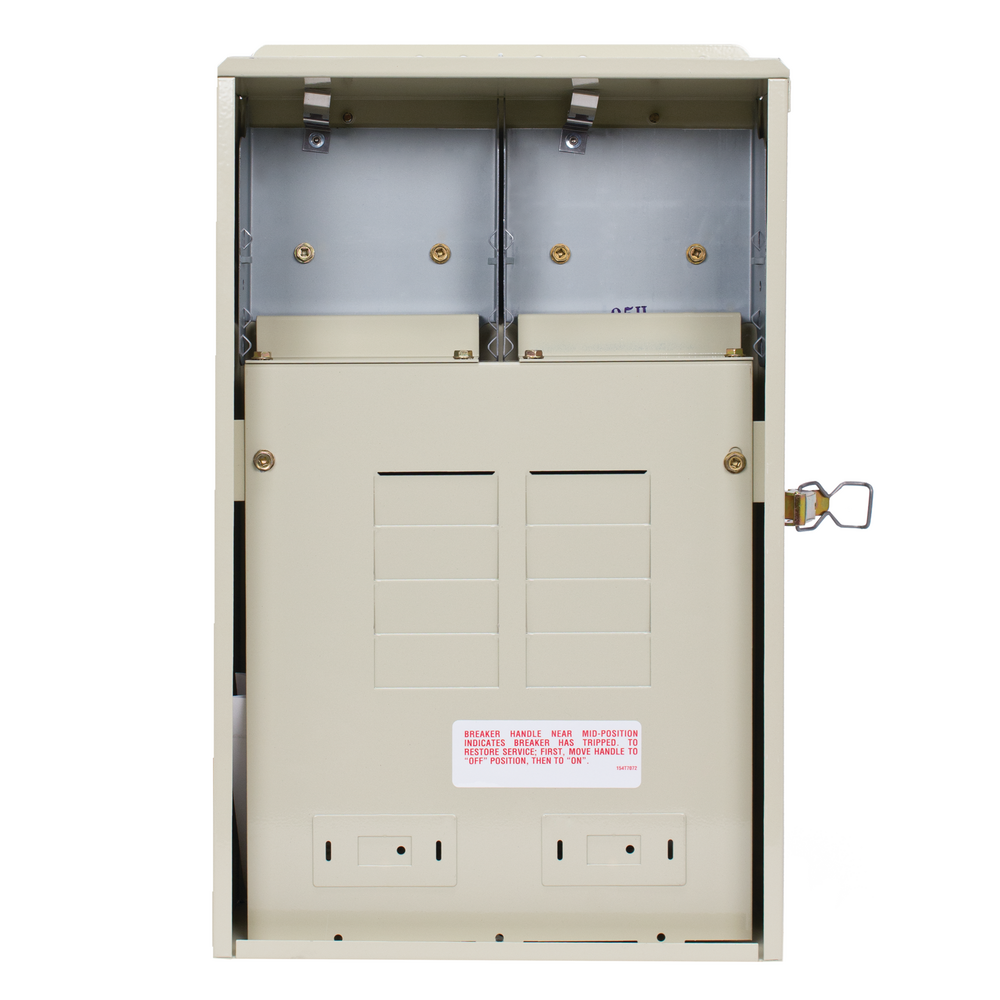 80 A Load Center with 300 W Transformer