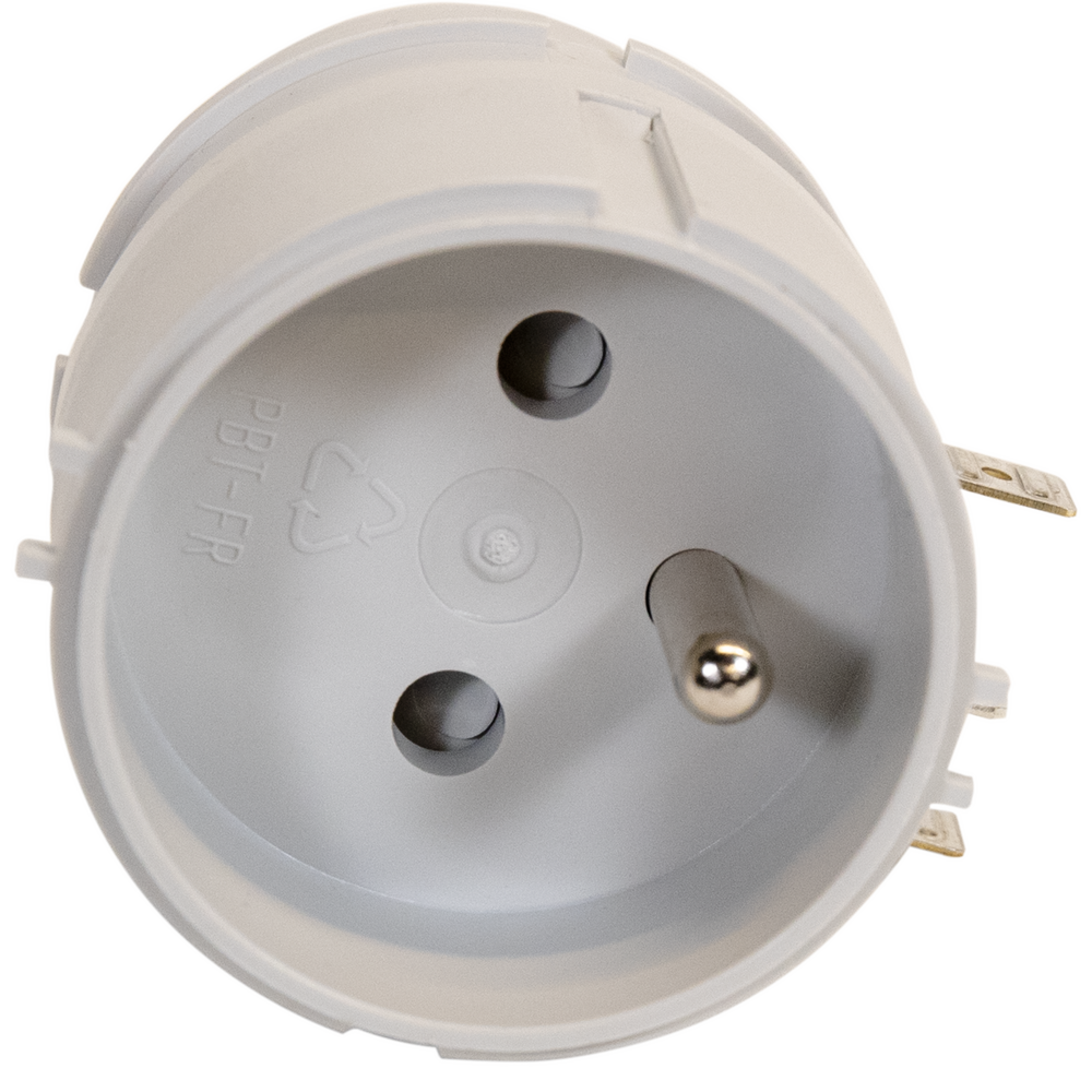 Plug Module, E style plug with enhanced child protection, 16 A - PM EC