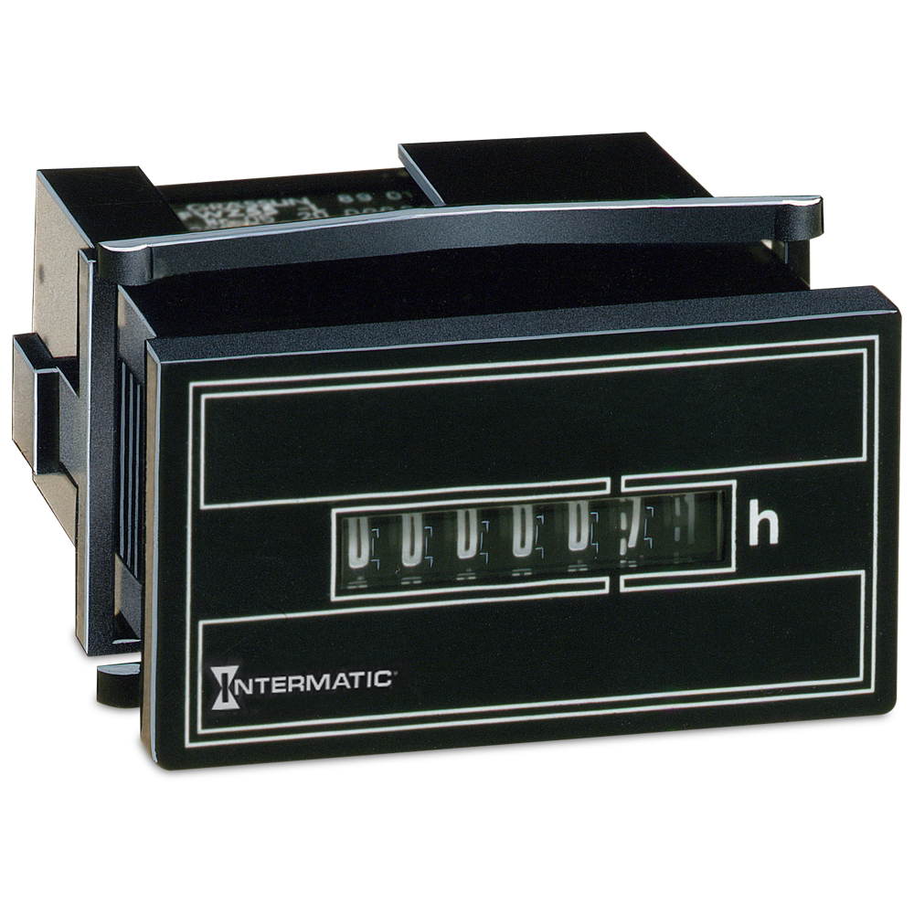 Electromechanical Hour Meter, 220-240 VAC, 50 Hz, Panel mount - HM RPT-55 180