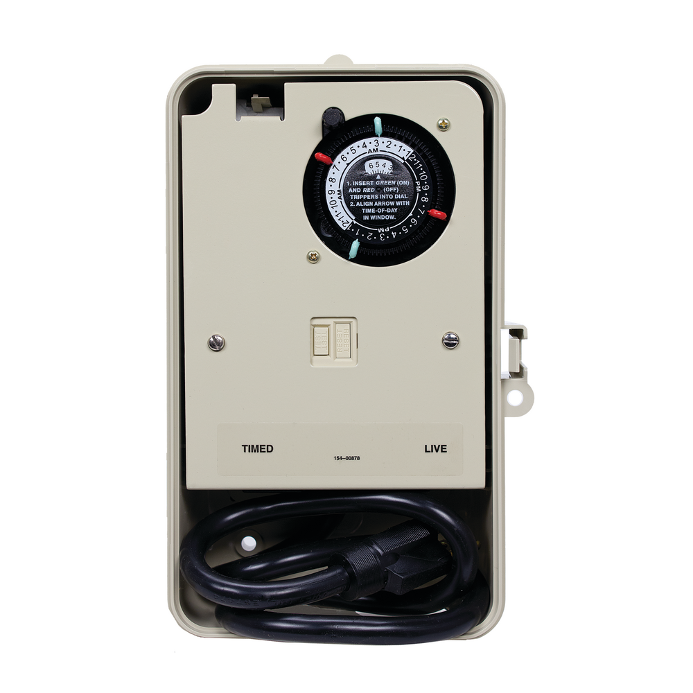 Two-Circuit Portable Outdoor Timer