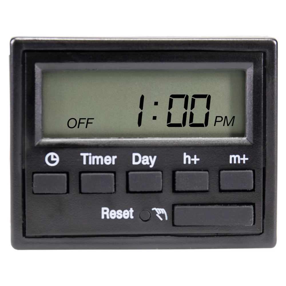 12 Hour or 24 Hour, 7 Day Electronic 1-Circuit Timer Module