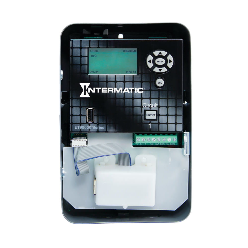 Astronomic 365-Day 1-Circuit Electronic Control, 120-277 VAC, 50/60 Hz, SPDT, Indoor Metal Enclosure, Ethernet Included
