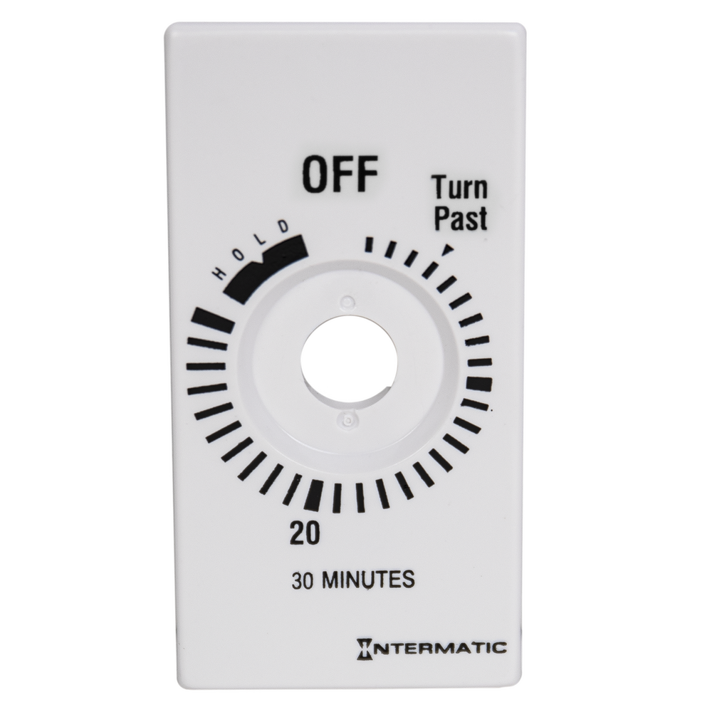 Plate for 30-Min with HOLD, White (FD30MHW)