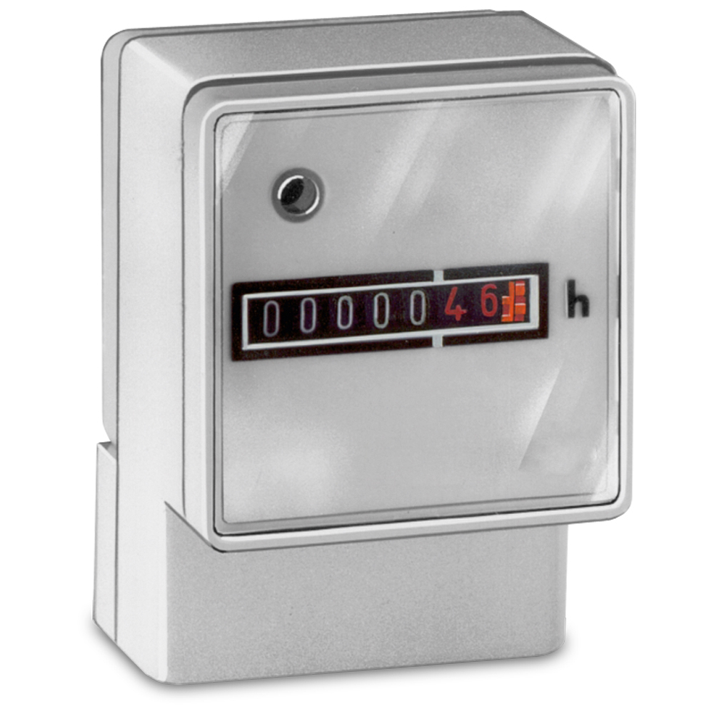 Electromechanical Hour Meter, 220-240 VAC, 50 Hz, Surface Mount - HM SS -48 180
