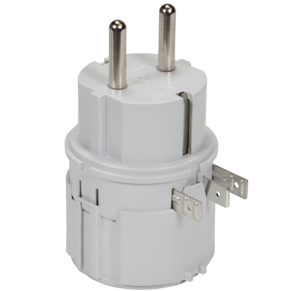 Plug Module, F style plug with enhanced child protection, 16 A - PM FC