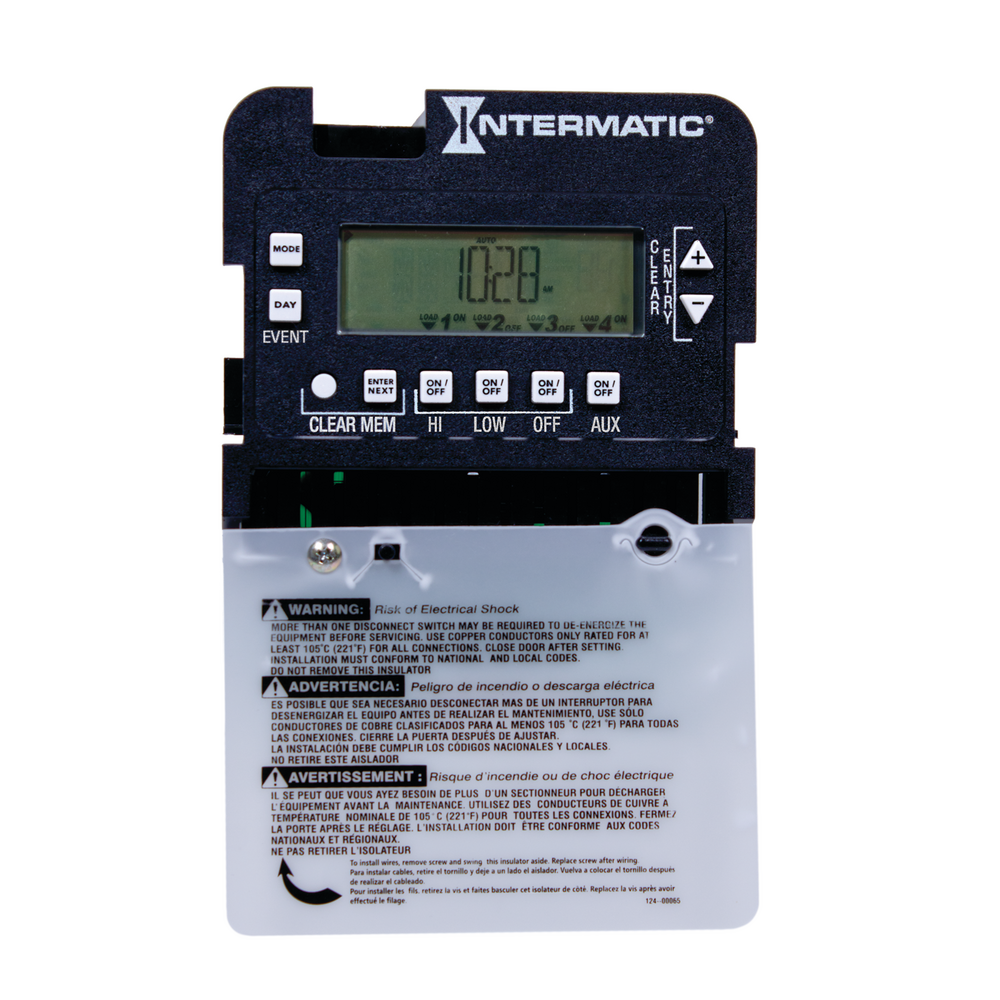 Electronic Pump Motor Controller with Seasonal Adjustment, 4-Circuit, Mechanism Only