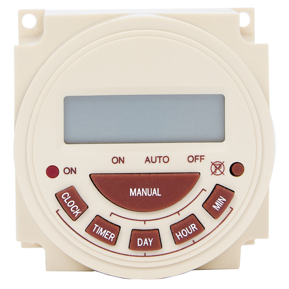 7-Day 240V Electronic Panel Mount Timer