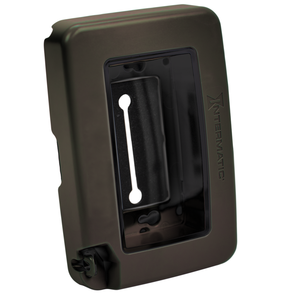 Low-Profile Plastic In-Use Weatherproof Cover, Single-Gang, Vrt/Hrz, Bronze