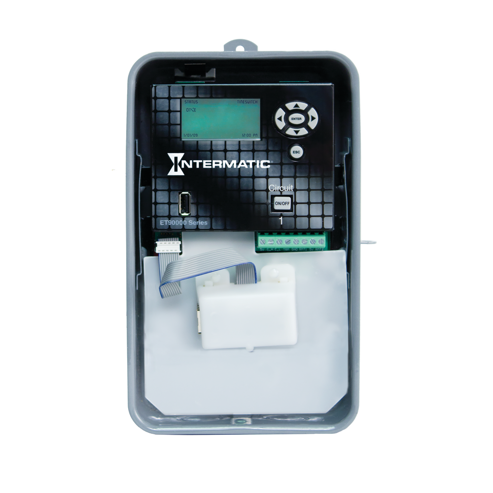 Astronomic 365-Day 1-Circuit Electronic Control, 120-277 VAC, 50/60 Hz, SPDT, Outdoor Metal Enclosure, Ethernet Included