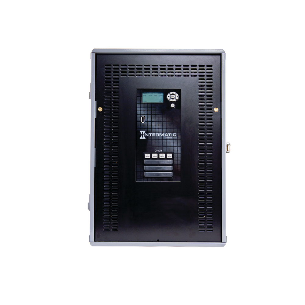 Astronomic 365-Day 4-Circuit Electronic Control, 120-277 VAC, 50/60 Hz, 4-SPDT/2-DPDT, Outdoor Metal Enclosure, Ethernet Included