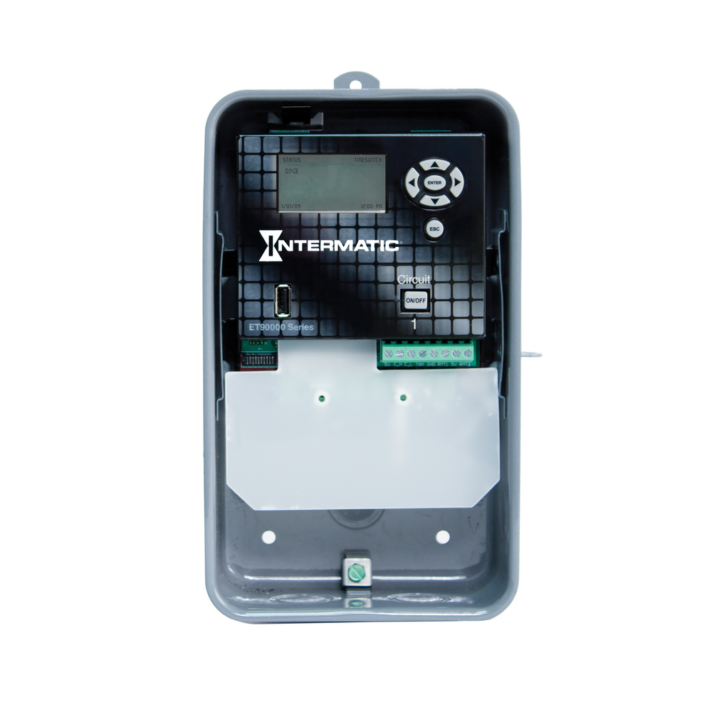 Astronomic 365-Day 1-Circuit Electronic Control, 120-277 VAC, 50/60 Hz, SPDT, Outdoor Metal Enclosure, Ethernet Optional
