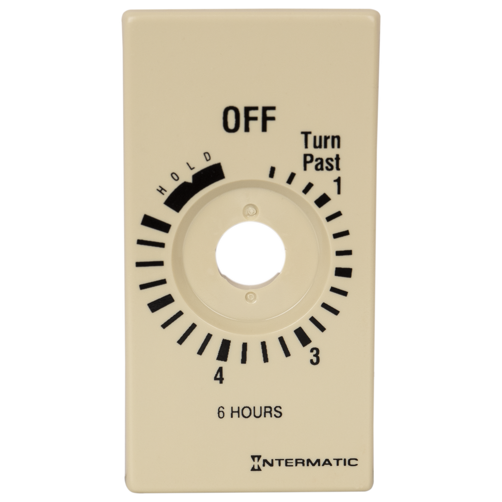 Plate for 6-Hr with HOLD, Ivory (FD6HH)