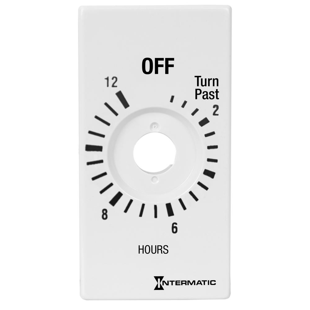 Plate for 12-Hr without HOLD, White (FD12HWC)