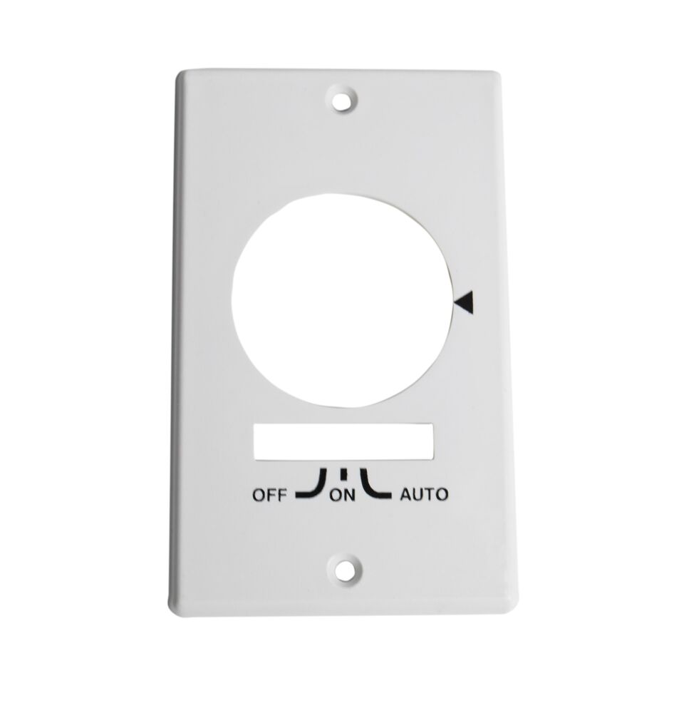 Wall Plate for KM2ST-1G or KM2STU-1G, Single Gang, White