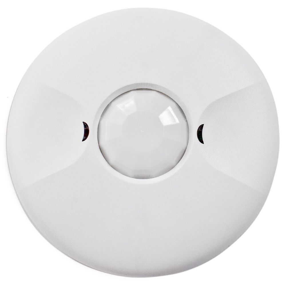 Commercial Grade Low-Voltage Ceiling Mount PIR Occupancy/Vacancy Sensor, White