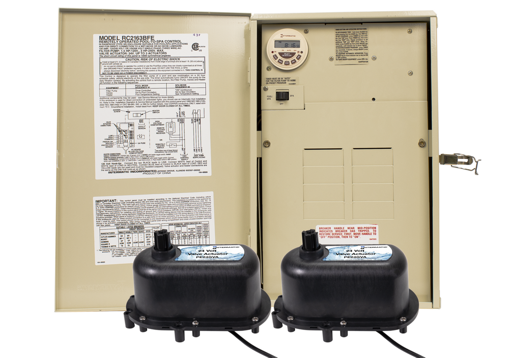 Pool/Spa Remotely Operated Combination Control System