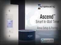 Intermatic STW700W Wi-Fi Programmable Timer - 7-Day Smart Timer With Voice Control